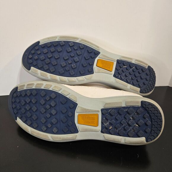 Samuel Hubbard Golf Shoes 36 Holes Mens 12 M Spikeless Leather‎ M1570-114 Ivory main image 2